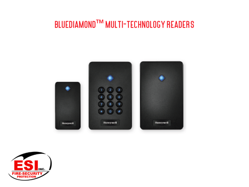 Honeywell BlueDiamond Readers with Multi Technology